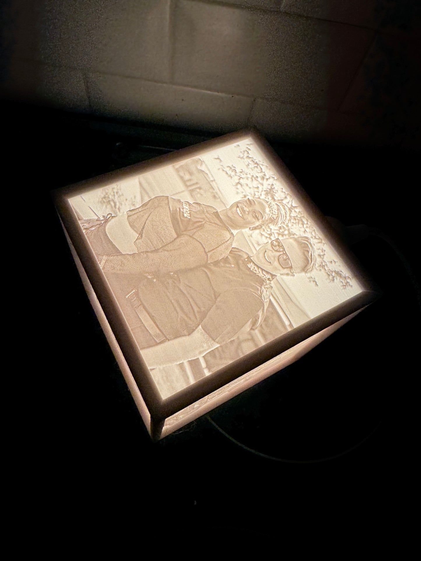 CUSTOM 3D LITHOPHANE LIGHT BOX