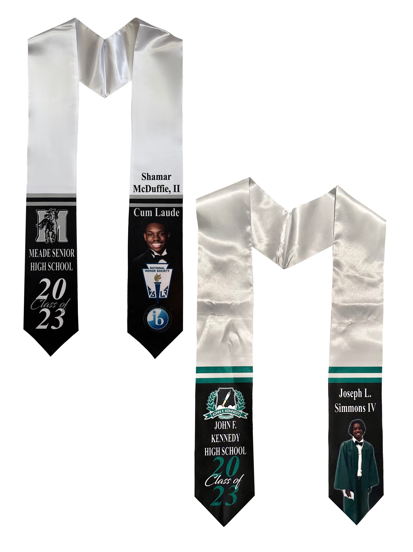 GRAPHIC GRADUATION STOLE