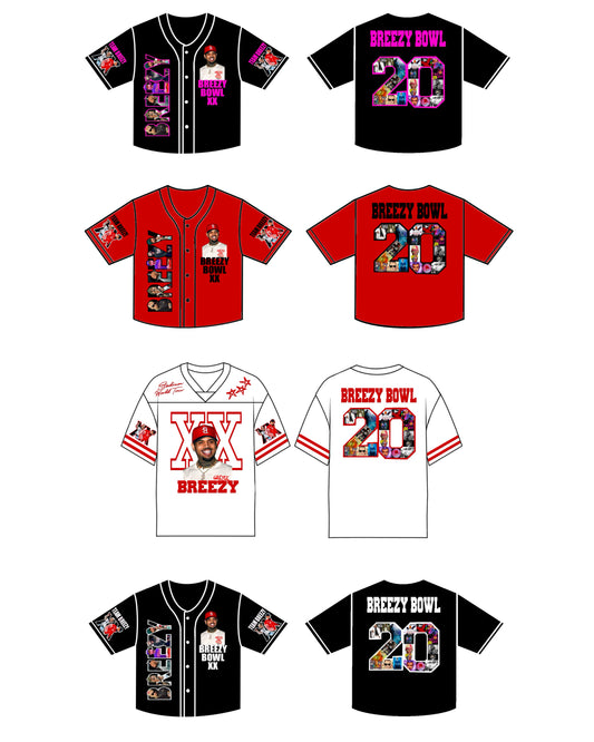 Chris Brown Breezy Bowl Jersey