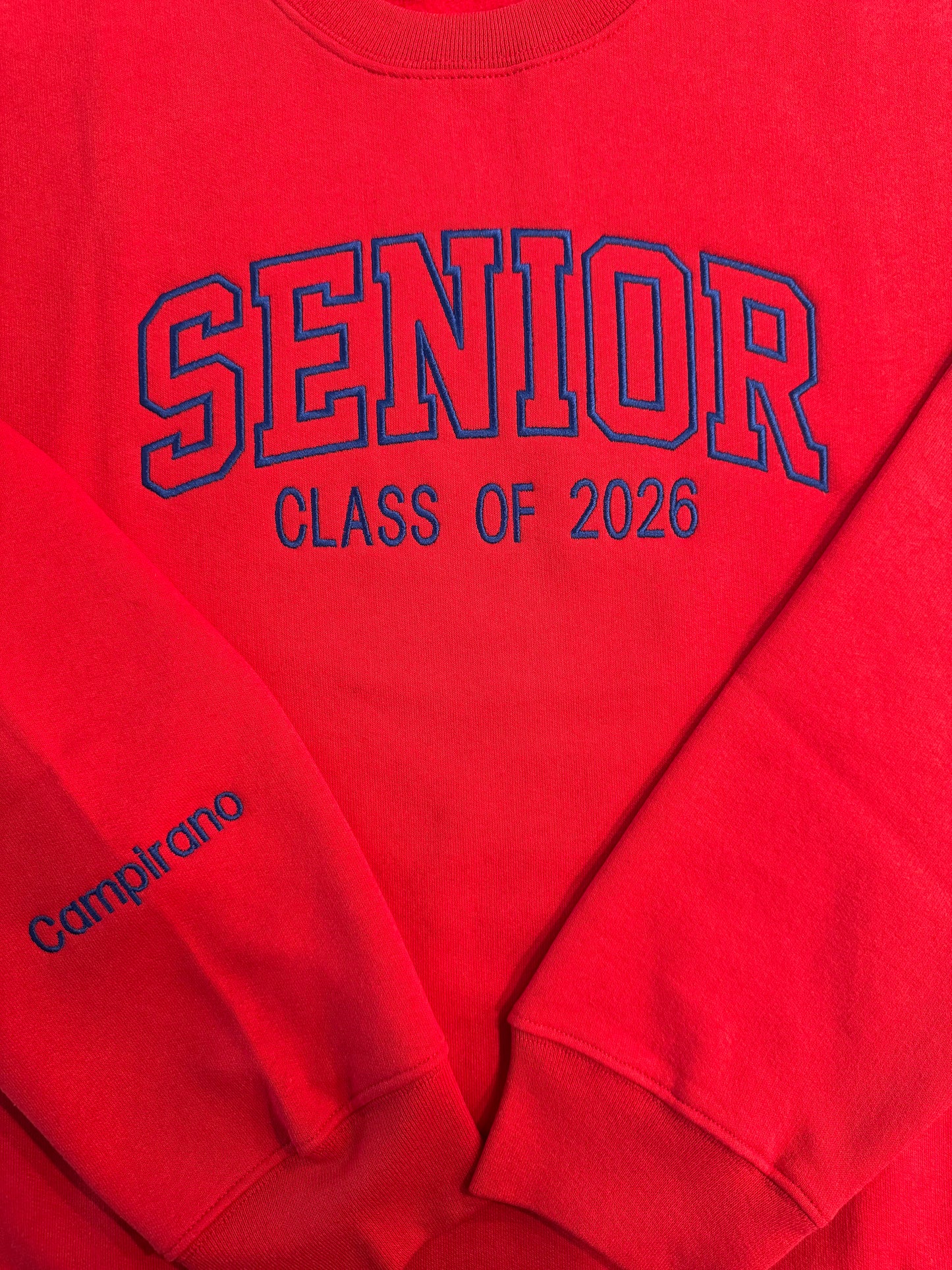 SENIOR EMBROIDERED SWEATSHIRT
