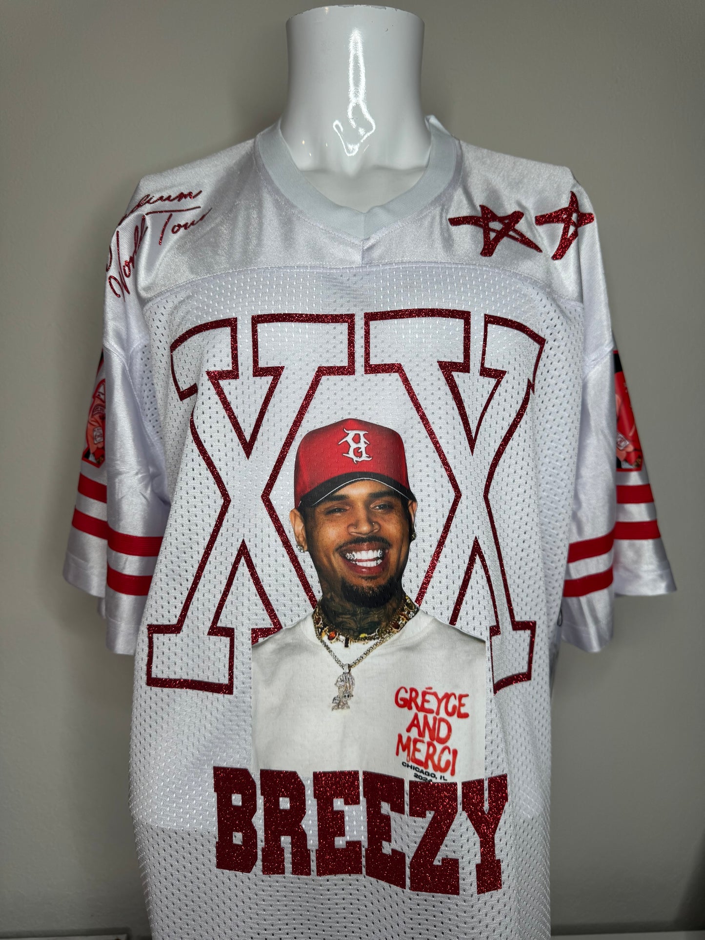 Chris Brown Breezy Bowl Jersey