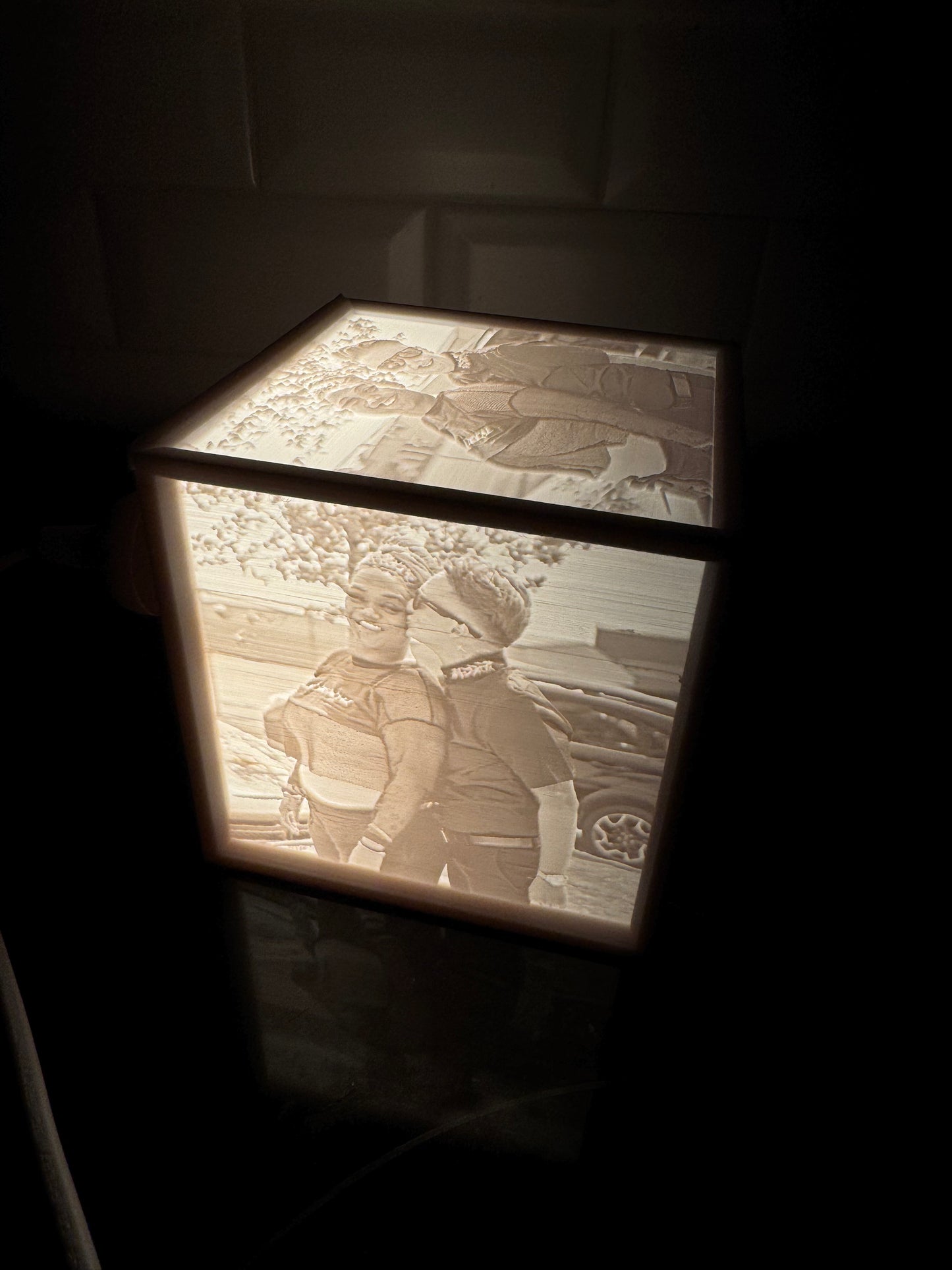 CUSTOM 3D LITHOPHANE LIGHT BOX